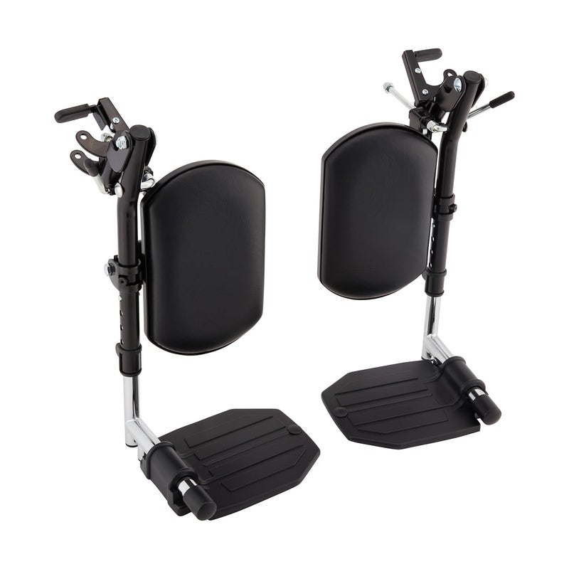 Invacare Wheelchair Elevating Legrest with Padded Calf Support Footrest with Swing Away Function Adjustable Length and Aluminum Footplate ToolFree Installation Designed for Invacare Wheelchair